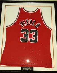 Scottie Pippen Autographed Jersey 202//259